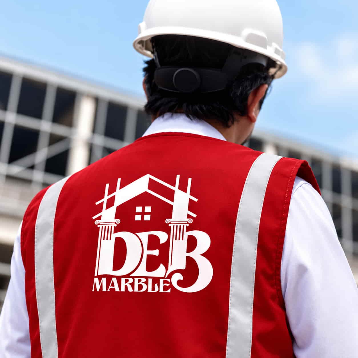 Deb Marble Construction Worker On Site